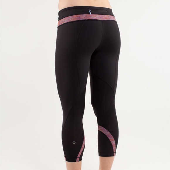 lululemon athletica Other - LULULEMON Run Inspire Crop ll Leggings Black J12